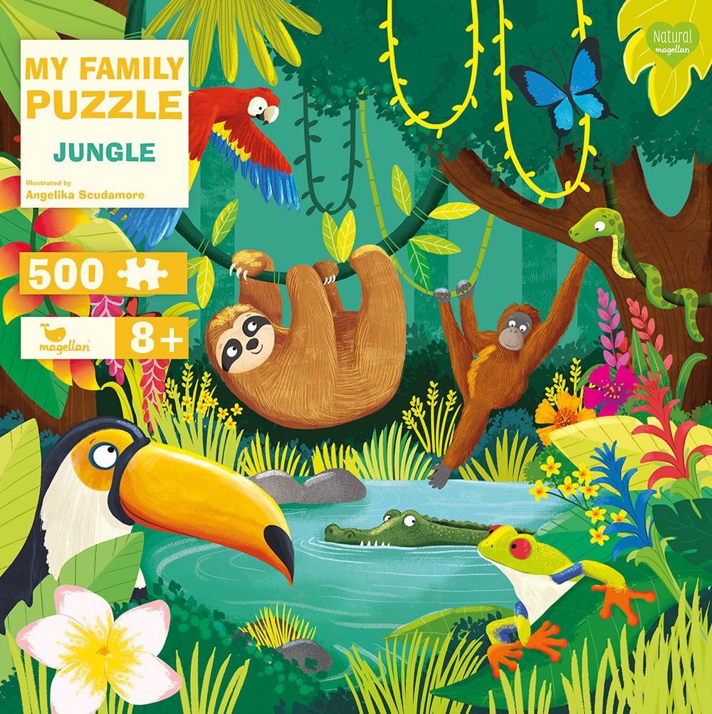 Magellan - Family Puzzle - Jungle - Lolli & Pop