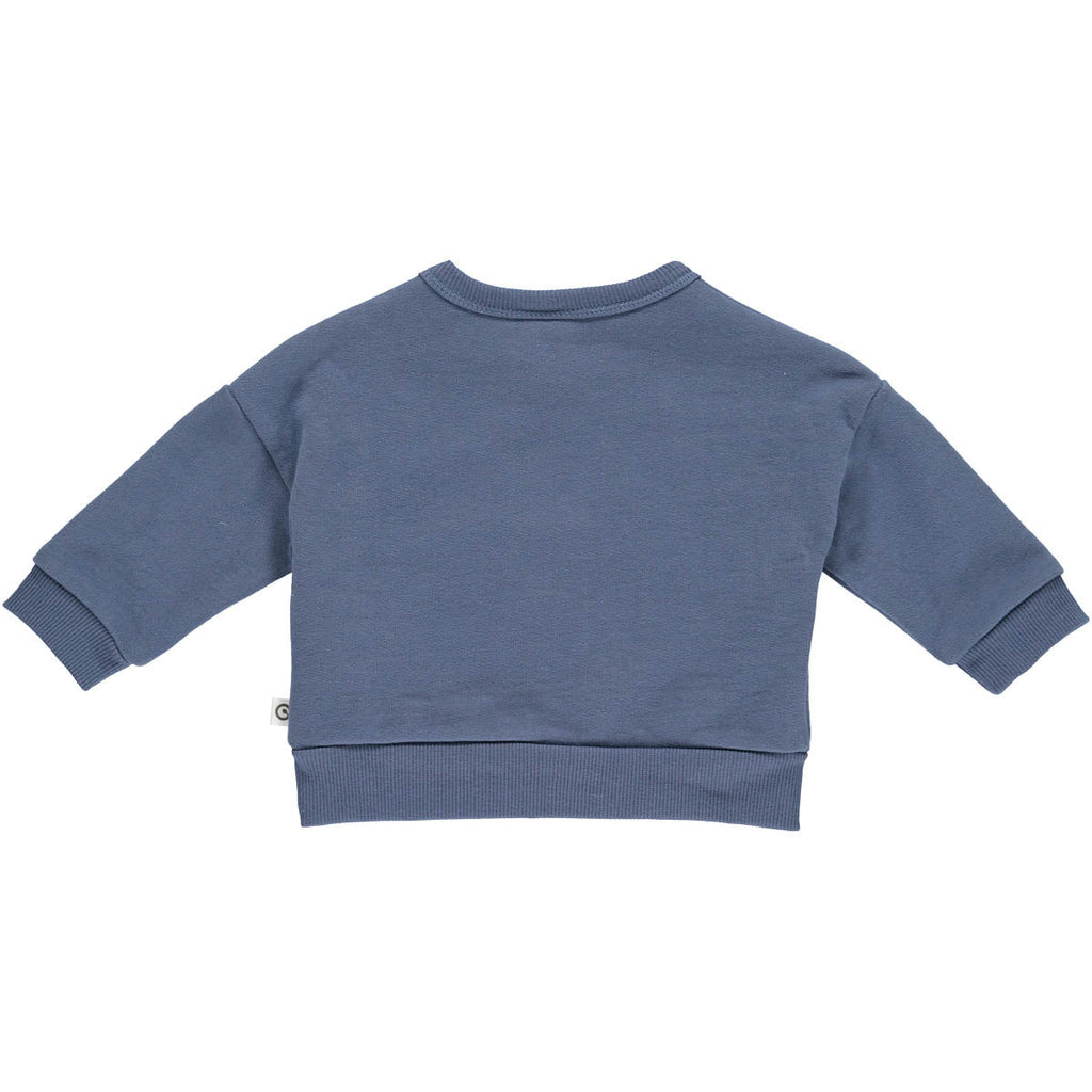 Müsli - Whale sweatshirt baby - Indigo - Lolli & Pop